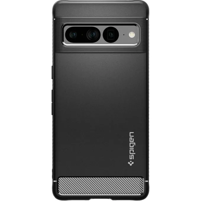 ETUI SPIGEN RUGGED ARMOR GOOGLE PIXEL 7 PRO MATTE BLACK