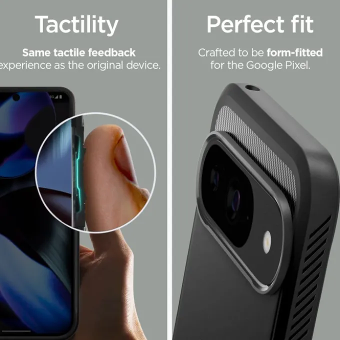 Etui SPIGEN RUGGED ARMOR GOOGLE PIXEL 9 / 9 PRO MATTE BLACK