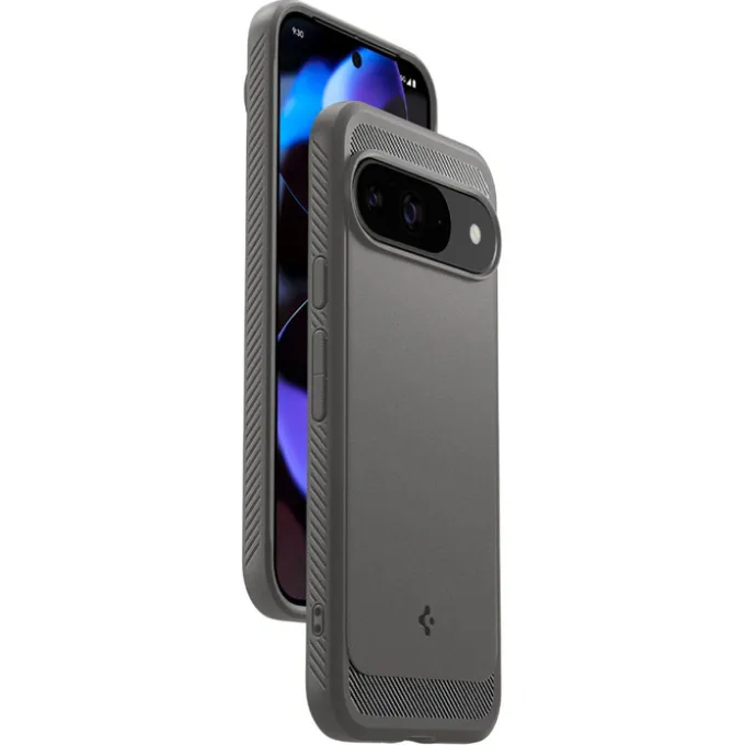 Etui SPIGEN RUGGED ARMOR GOOGLE PIXEL 9 / 9 PRO MARBLE GREY