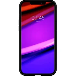 Etui SPIGEN Rugged Armor iPhone 12 12 Pro Matte Black Czarne Case