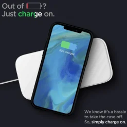 Etui SPIGEN Rugged Armor iPhone 12 12 Pro Matte Black Czarne Case