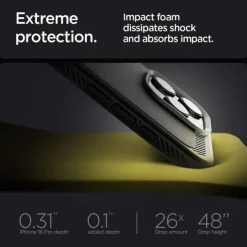 ETUI SPIGEN RUGGED ARMOR MAG MAGSAFE IPHONE 16 PRO MATOWE CZARNE