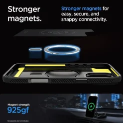 ETUI SPIGEN RUGGED ARMOR MAG MAGSAFE IPHONE 16 PRO MATOWE CZARNE