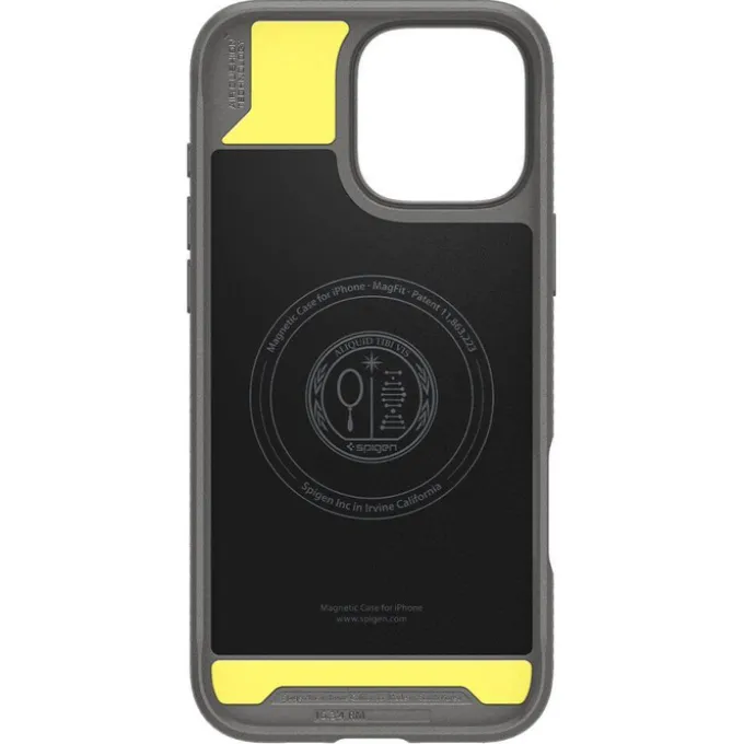 ETUI SPIGEN RUGGED ARMOR MAG MAGSAFE IPHONE 16 PRO GREY