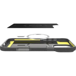 ETUI SPIGEN RUGGED ARMOR MAG MAGSAFE IPHONE 16 PRO GREY