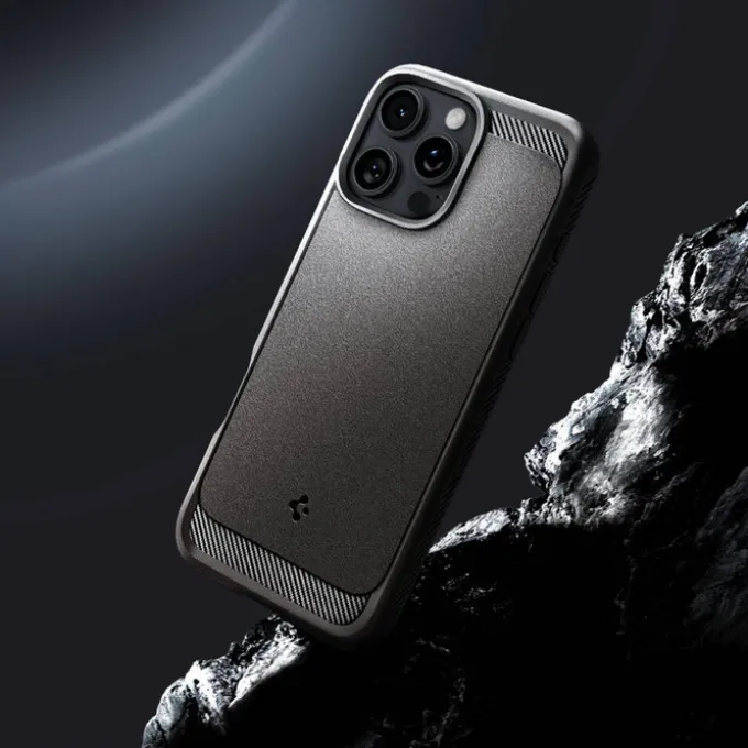 ETUI SPIGEN RUGGED ARMOR MAG MAGSAFE IPHONE 16 PRO GREY