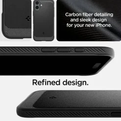 Etui SPIGEN RUGGED ARMOR MAG MAGSAFE IPHONE 16 PLUS MATTE BLACK