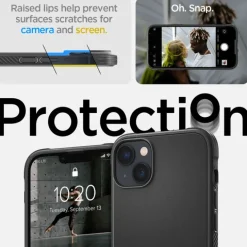 Etui Spigen Rugged Armor Mag Magsafe iPhone 14 Matte Black Czarny Case