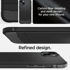 Etui Spigen Rugged Armor Mag Magsafe iPhone 14 Plus Matte Black Czarny Case