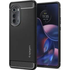Etui Spigen Rugged Armor Motorola Edge 2022 Matte Black Czarny Case