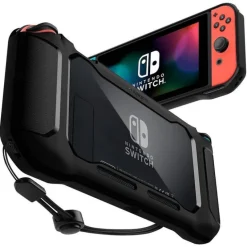 Etui SPIGEN Rugged Armor Nintendo Switch Black Czarne Case