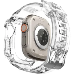 Etui Spigen Rugged Armor Pro Apple Watch Ultra 49mm Ultra 2 Przezroczyste