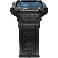 ETUI SPIGEN RUGGED ARMOR ”PRO” APPLE WATCH 10 (46 MM) MATTE BLACK