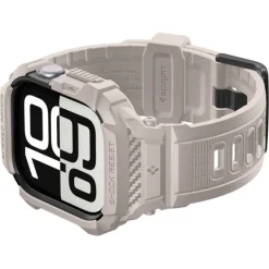 ETUI SPIGEN RUGGED ARMOR ”PRO” V2 APPLE WATCH 10 / 11 (42 MM) DUNE BEIGE
