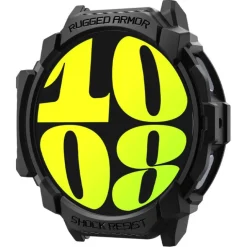 ETUI SPIGEN RUGGED ARMOR SAMSUNG GALAXY WATCH 7 (44 MM) MATTE BLACK
