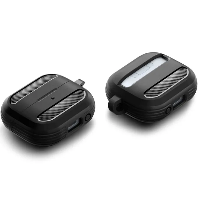 ETUI SPIGEN RUGGED ARMOR SAMSUNG GALAXY BUDS 3 / 3 PRO MATTE BLACK