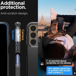 Etui Spigen Rugged Armor Samsung Galaxy A25 5g Matte Black Case