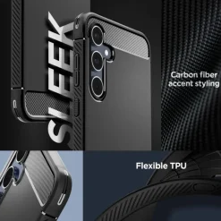 Etui Spigen Rugged Armor Samsung Galaxy A55 5g Matte Black Case