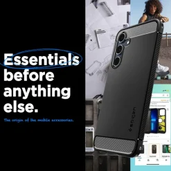 Etui Spigen Rugged Armor Samsung Galaxy A55 5g Matte Black Case