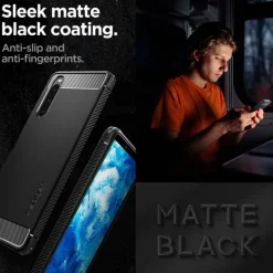 Etui Spigen Rugged Armor Sony Xperia 10 V Matte Black Case