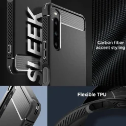 Etui Spigen Rugged Armor Sony Xperia 10 V Matte Black Case