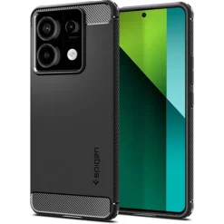 Etui Spigen Rugged Armor Xiaomi Redmi Note 13 Pro 5g / Poco X6 5g Matte Black Case