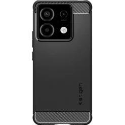 Etui Spigen Rugged Armor Xiaomi Redmi Note 13 Pro 5g / Poco X6 5g Matte Black Case