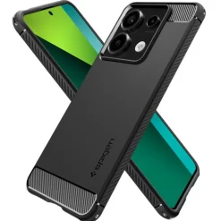 Etui Spigen Rugged Armor Xiaomi Redmi Note 13 Pro 5g / Poco X6 5g Matte Black Case