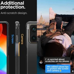 Etui Spigen Rugged Armor Xiaomi Redmi Note 12 Pro+ Plus 5G Matte Black
