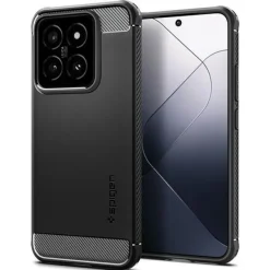 Etui SPIGEN RUGGED ARMOR XIAOMI 14 MATTE BLACK Case
