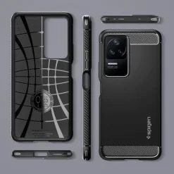 Etui Spigen Rugged Armor Xiaomi Poco F4 Matte Black
