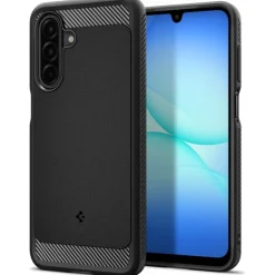 ETUI SPIGEN SAMSUNG GALAXY A17 4G / 5G RUGGED ARMOR MATTE BLACK
