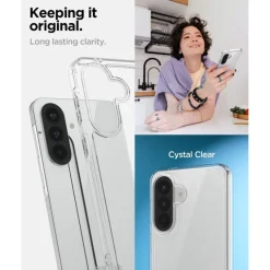 ETUI SPIGEN SAMSUNG GALAXY A57 5G ULTRA HYBRID CRYSTAL CLEAR