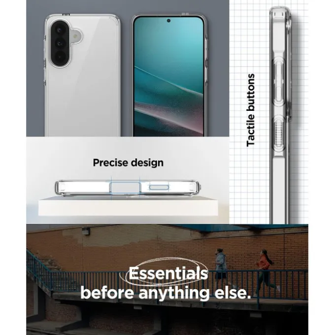 ETUI SPIGEN SAMSUNG GALAXY A57 5G ULTRA HYBRID CRYSTAL CLEAR