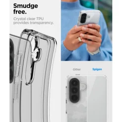 ETUI SPIGEN SAMSUNG GALAXY A57 5G LIQUID CRYSTAL CRYSTAL CLEAR