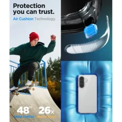 ETUI SPIGEN SAMSUNG GALAXY A57 5G LIQUID CRYSTAL CRYSTAL CLEAR