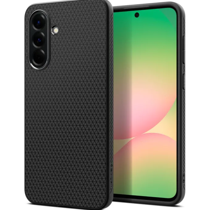 ETUI SPIGEN SAMSUNG GALAXY A56 5G LIQUID AIR MATOWE CZARNE