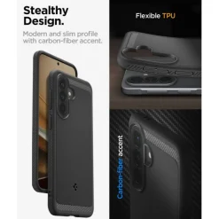 ETUI SPIGEN SAMSUNG GALAXY A57 5G RUGGED ARMOR MATOWE CZARNE