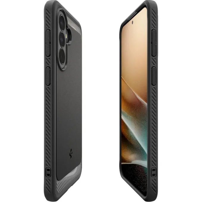 ETUI SPIGEN SAMSUNG GALAXY A37 5G RUGGED ARMOR MATOWE CZARNE