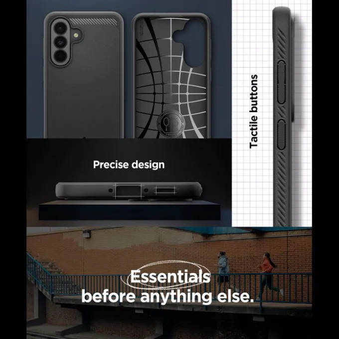 ETUI SPIGEN SAMSUNG GALAXY A37 5G RUGGED ARMOR MATOWE CZARNE