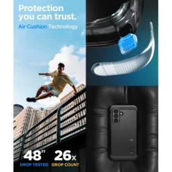 ETUI SPIGEN SAMSUNG GALAXY A37 5G TOUGH ARMOR CZARNE