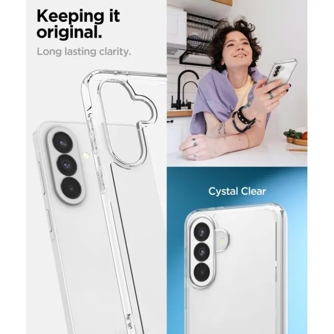 ETUI SPIGEN SAMSUNG GALAXY A37 5G ULTRA HYBRID CRYSTAL CLEAR