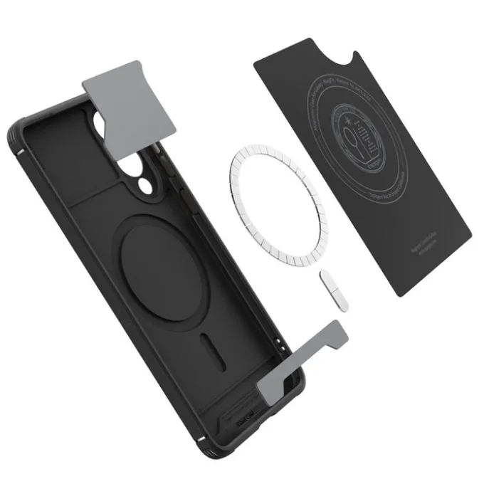 ETUI SPIGEN SAMSUNG GALAXY S25 EDGE CORE ARMOR MAG MAGSAFE MATOWY CZARNY