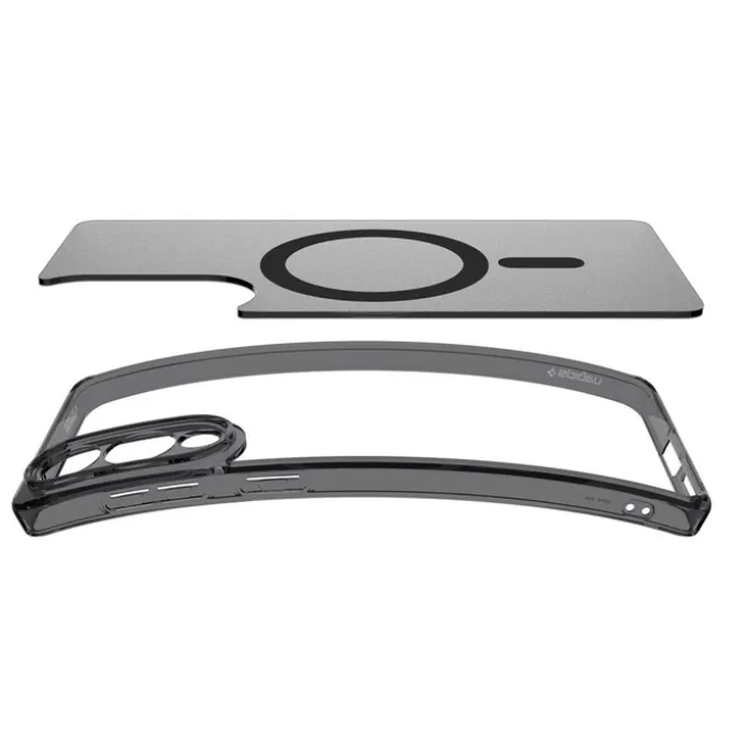 ETUI SPIGEN SAMSUNG GALAXY S25 EDGE ULTRA HYBRID MAG MAGSAFE FROST BLACK