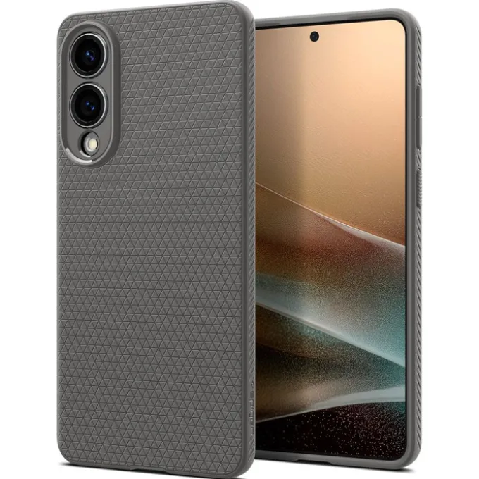 ETUI SPIGEN SAMSUNG GALAXY S25 EDGE LIQUID AIR MARBLE GREY