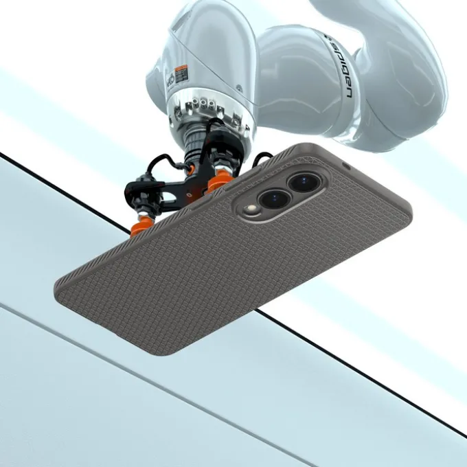 ETUI SPIGEN SAMSUNG GALAXY S25 EDGE LIQUID AIR MARBLE GREY