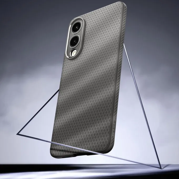 ETUI SPIGEN SAMSUNG GALAXY S25 EDGE LIQUID AIR MARBLE GREY