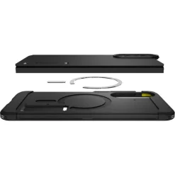 ETUI SPIGEN SAMSUNG GALAXY S25 EDGE TOUGH ARMOR MAGSAFE CZARNE