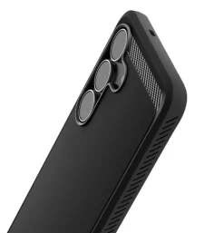ETUI SPIGEN SAMSUNG GALAXY S25 FE RUGGED ARMOR MATTE BLACK