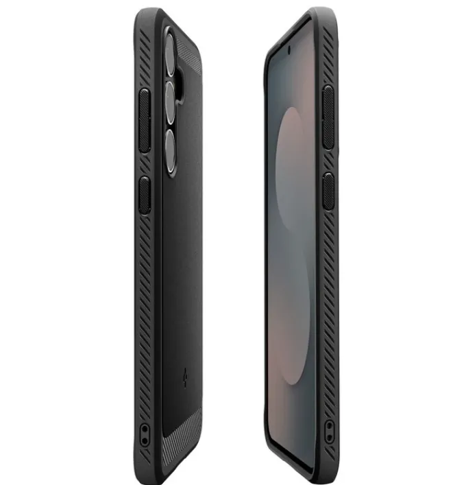 ETUI SPIGEN SAMSUNG GALAXY S25 FE RUGGED ARMOR MATTE BLACK